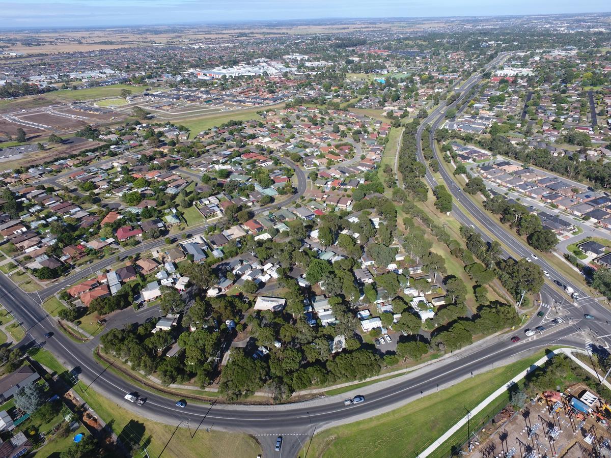 Pakenham Caravan Park Hotell Exteriör bild